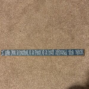 Navy Blue shelf sitter decor